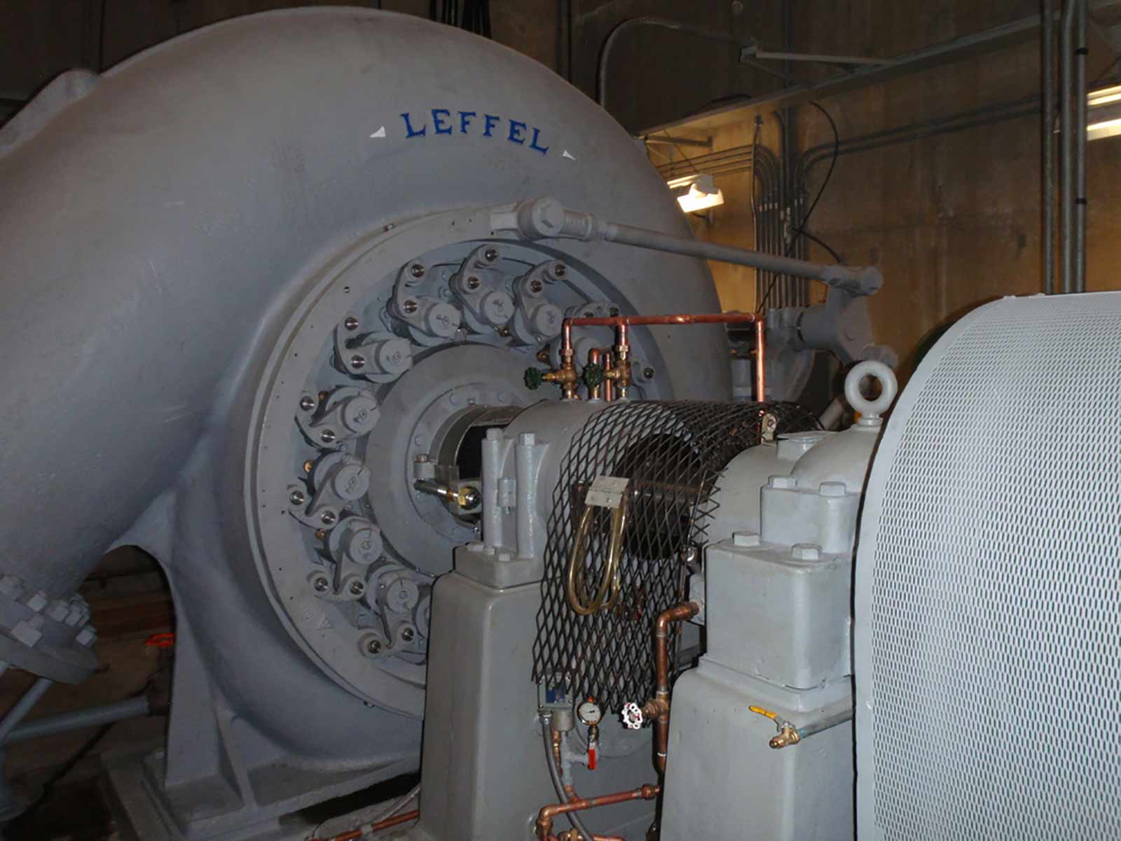 Rehabilitated Turbine At John Day Dam 