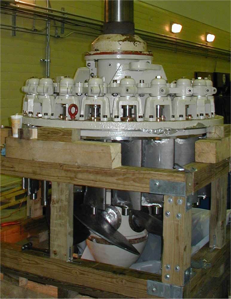 Leffel Turbine After Rehabilitation